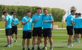 U23 Việt Nam tập trên sân của nhà vô địch World Cup Argentina
