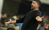 Gattuso chỉ trích học trò sau trận hòa trước Strasbourg