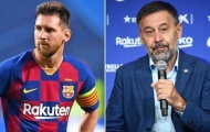  Bartomeu nói thẳng mối quan hệ giữa ông và Lionel Messi