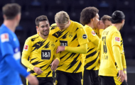 Erling Haaland lập poker, Borussia Dortmund ngược dòng kịch tính