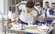 Đội tuyển Argentina tổ chức sinh nhật cho Lionel Messi