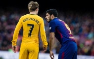 Thái độ 'lồi lõm' của Luis Suarez trước tin đồn Griezmann gia nhập Barca