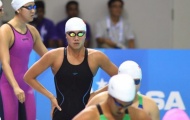 Bơi lội: Ánh Viên lép vế hoàn toàn trước kỷ lục gia Tao Li