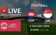 Trực tiếp bóng đá SEA Games 28: U23 Campuchia vs U23 Singapore