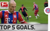 5 bàn thắng ‘đỉnh’ nhất của Arjen Robben mùa 2014/15