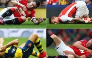 MU và Arsenal “vô đối” Ngoại hạng Anh về chấn thương