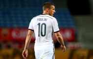 Podolski đã rời Arsenal