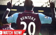 Christian Benteke, ‘sát thủ’ đang lọt vào tầm ngắm của Liverpool