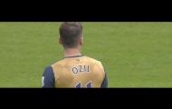 Mesut Oezil chơi cực hay trong trận Crystal Palace – Arsenal