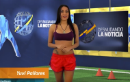 Nữ MC Venezuela lại gây sốt với bản tin về Pirlo