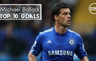 10 bàn thắng đẹp của Michael Ballack cho Chelsea