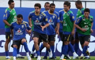 Kaka tích cực tập luyện trong ngày trở lại cùng đội tuyển Brazil