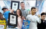 Cristiano Ronaldo nhận kỷ lục thế giới