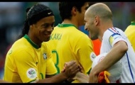 Kỹ thuật thượng thừa của Ronaldinho và Zinedine Zidane