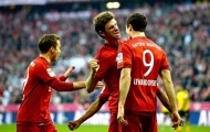 Thomas Muller và Robert Lewandowski thi nhau ghi bàn vào lưới Dortmund