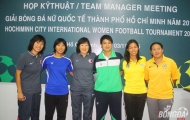 Tích lũy kinh nghiệm ở Giải bóng đá nữ quốc tế TP. Hồ Chí Minh 2015