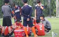 Đội trẻ dẫn đầu J-League 2 kết thúc tập huấn tại Việt Nam