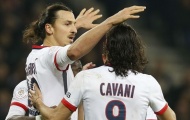 Vòng 17 Ligue 1: Cavani và Ibrahimovic chắp cánh bay cao cho PSG