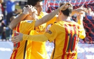 Barca nhọc nhằn vượt qua đội bét bảng Levante