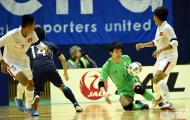 Tuyển Việt Nam thảm bại 0-7 trước futsal Nhật Bản