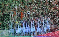 Vô địch TIM CUP, Juventus ăn mừng ngay trên sân