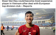 Báo châu Á: Đoàn Văn Hậu sẽ là cầu thủ đắt giá nhất Việt Nam nếu sang Austrian Wien