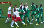 Pha phối hợp đá phạt góc lạ lùng của tuyển Senegal