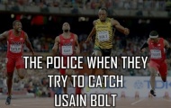 Ảnh vui về sức mạnh và sự thống trị của Usain Bolt