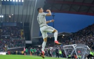 Juventus làm điều chưa từng có, Ronaldo phấn khích tung bay trong gió