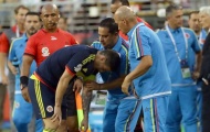 James Rodriguez chấn thương, Colombia 'xanh mặt'