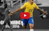 Philippe Coutinho chơi rất hay trong trận Brazil vs Haiti