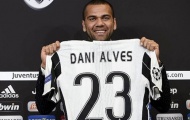 Ngạc nhiên với lý do Alves chọn áo số 23 tại Juve