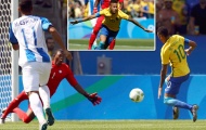 Neymar ghi bàn giây thứ 14, Brazil hủy diệt Honduras bằng chiến thắng 6 sao