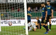 Vòng 1 Serie A - Chievo 2-0 Inter