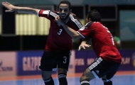 Futsal Ai Cập lập kỳ tích sau chiến thắng kịch tính trước Italy