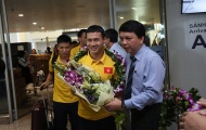 Tuyển futsal Việt Nam về nước sau kỳ tích World Cup