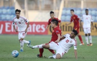 U19 Việt Nam tạm dẫn đầu bảng sau trận hòa UAE