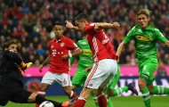 Bayern nhẹ nhàng thắng Gladbach, Dortmund chật vật hòa đội chiếu dưới 3-3