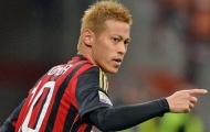 Keisuke Honda trong màu áo AC Milan