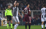 Higuain có cú đúp, Juventus ngược dòng đánh bại Torino