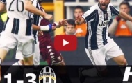 Torino 1 - 3 Juventus (vòng 16 Serie A)