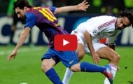 Nesta biến Lionel Messi thành trò hề với pha tắc bóng kinh điển