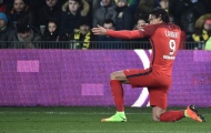 Chùm ảnh: Cavani lập cú đúp, PSG tiếp tục bám đuổi Nice, Monaco