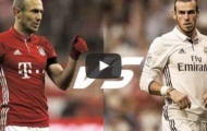 Gareth Bale và Arjen Robben, ai giỏi tạo đột biến hơn ai?