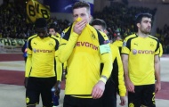 Dortmund bị loại, Reus gắng kiềm nước mắt tại Stade Louis II