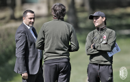 Sếp mới của Milan tiếp tục thị sát buổi tập của các cầu thủ