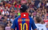 Pha xử lý bóng ảo diệu của Ronaldinho vs huyền thoại Man United