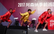 Lacazette cùng dàn sao Arsenal tự tin múa quyền tại Thượng Hải