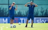 Chiellini 'ra dấu' tập trung trước trận derby thành Turin