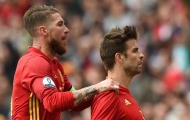 Pique và Ramos lại khiến nội bộ tuyển Tây Ban Nha chia rẽ